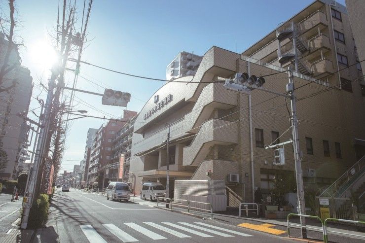 明理会中央総合病院　病院外観