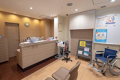 あさぐも整形外科クリニック　受付