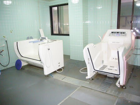 介護老人保健施設　真寿苑　機械浴