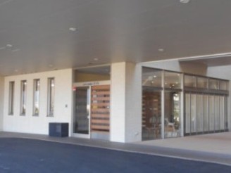 介護老人保健施設　おうみ　入口