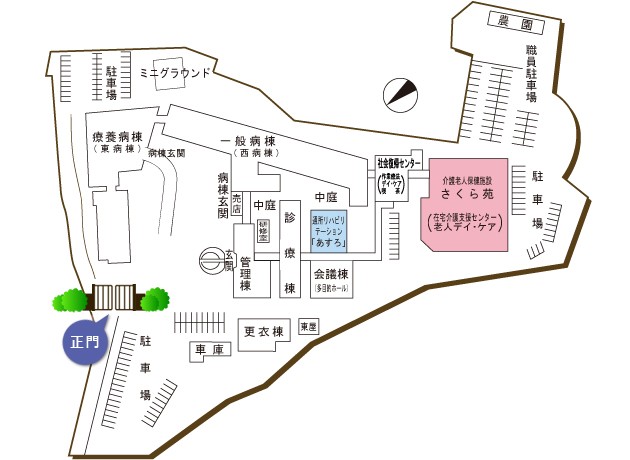 介護老人保健施設さくら苑　マップ