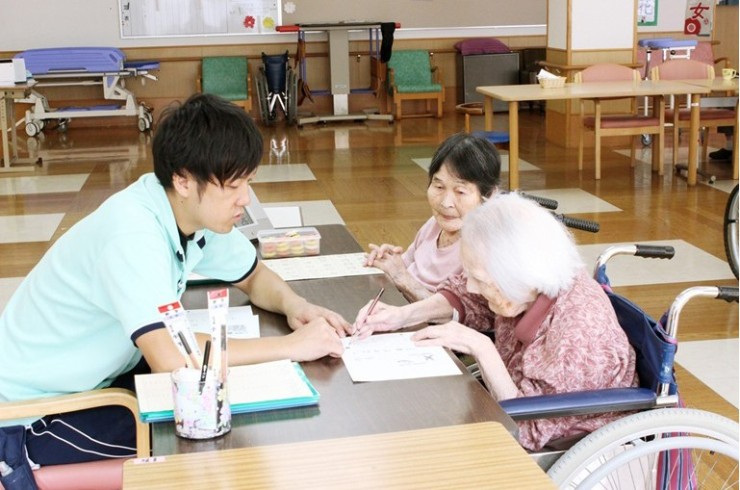 介護老人保健施設　やすらぎの杜　職場風景2