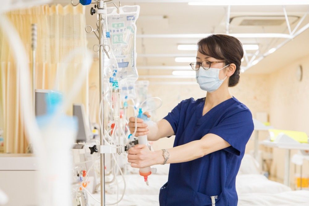 川崎みどりの病院　業務風景