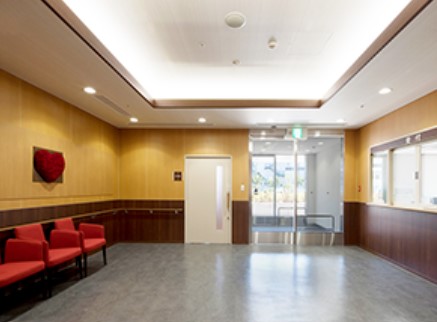 介護老人保健施設　愛の里　廊下