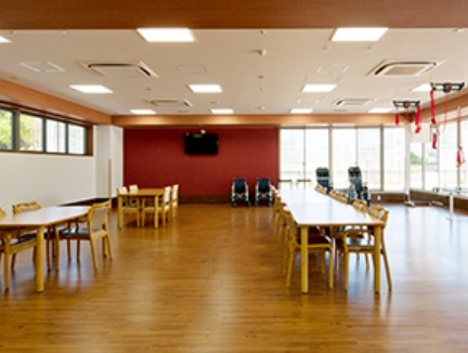 介護老人保健施設　愛の里　機能訓練スペース