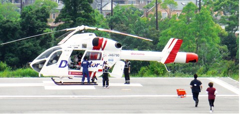 東千葉メディカルセンター　ドクターヘリ