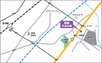 介護老人保健施設野洲すみれ苑　地図