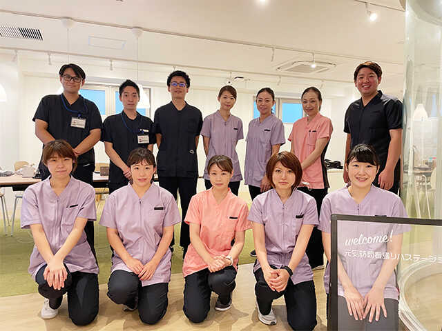 元気訪問看護リハステーション-スタッフ集合写真