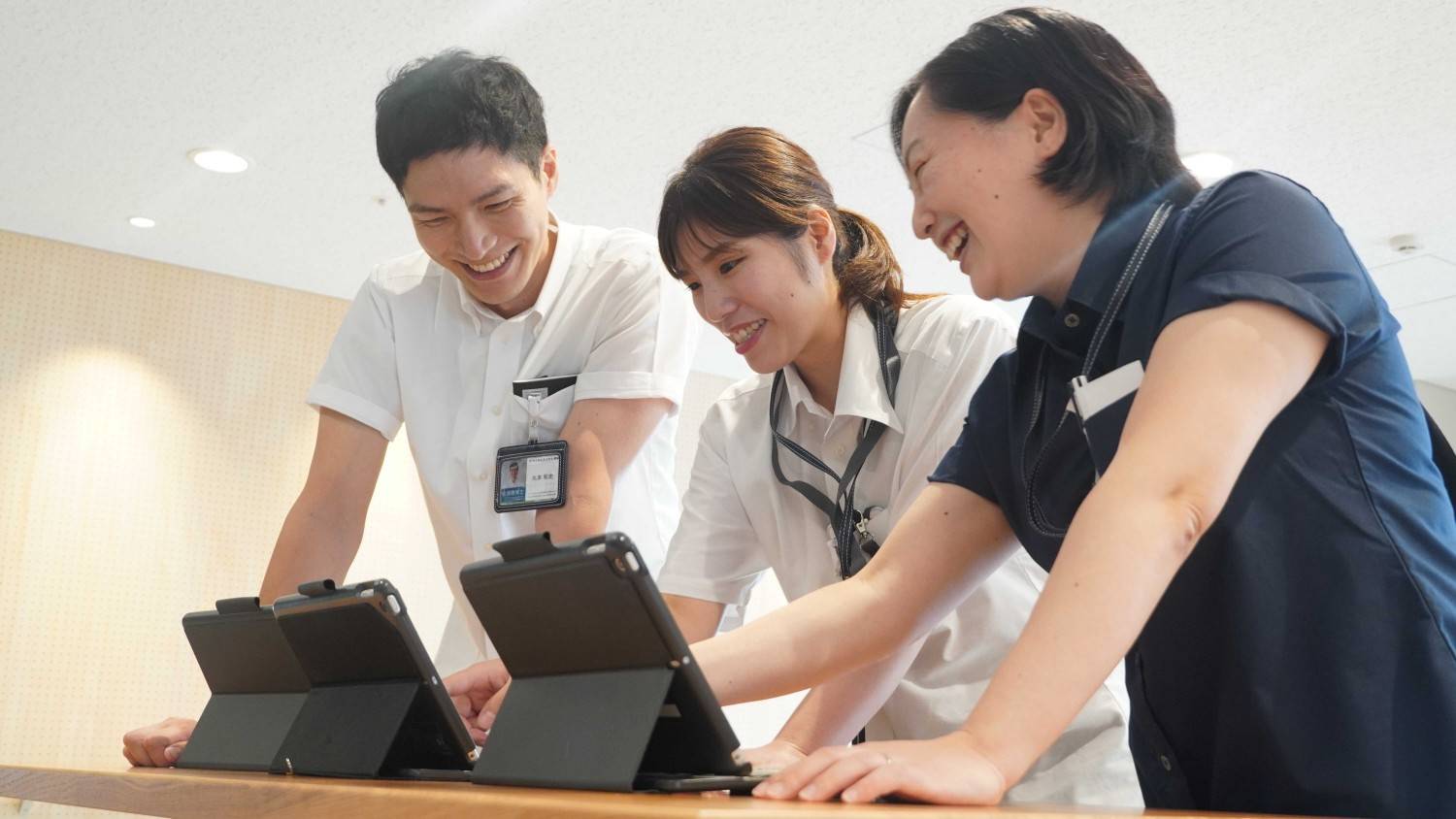 おうちにかえろう。病院 スタッフ業務風景