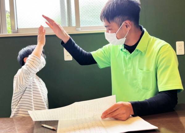 育援会もえぎグループ　支援様子2