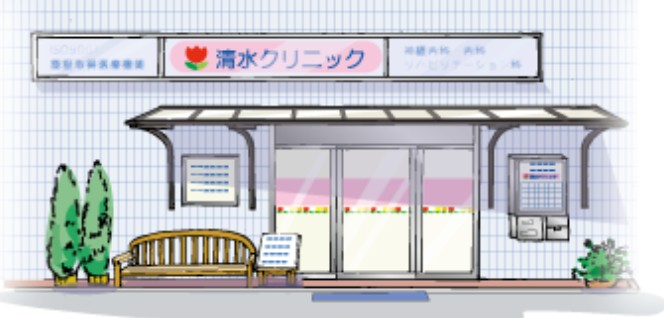 清水クリニック精神科デイケア　外観