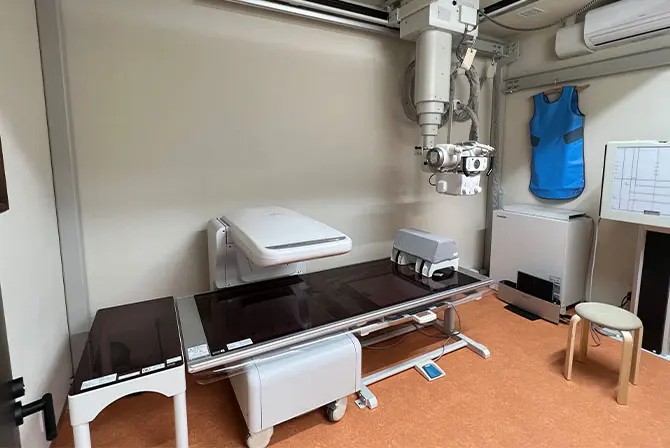 旗の台ひだまり整形外科・リウマチ科　レントゲン室