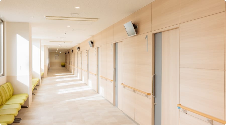 三栄会広畑病院　待合室