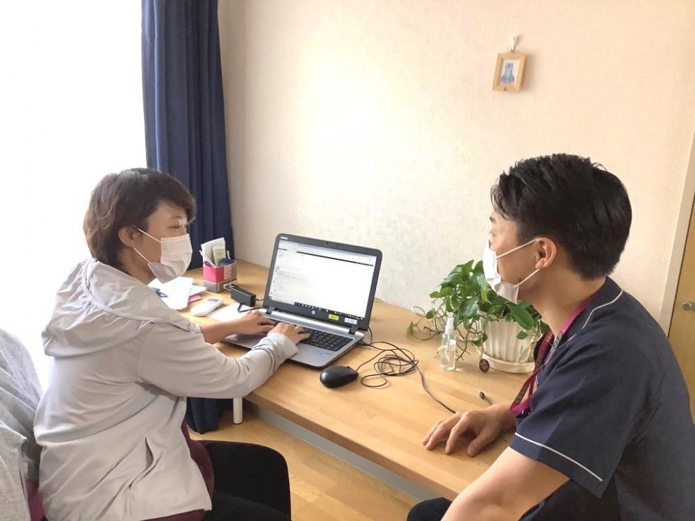 はなももリハスタッフの面談