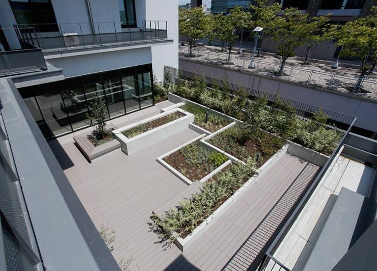 りんくう永山病院　リハデッキ