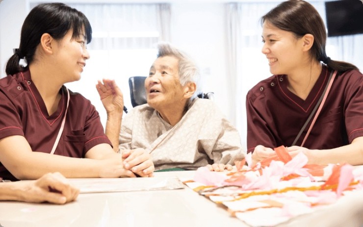 松戸牧の原病院　職場風景