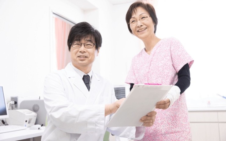 松戸牧の原病院　職場風景