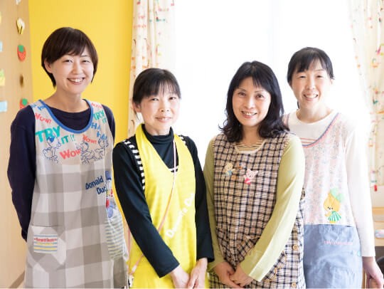 松戸牧の原病院　保育園の先生方