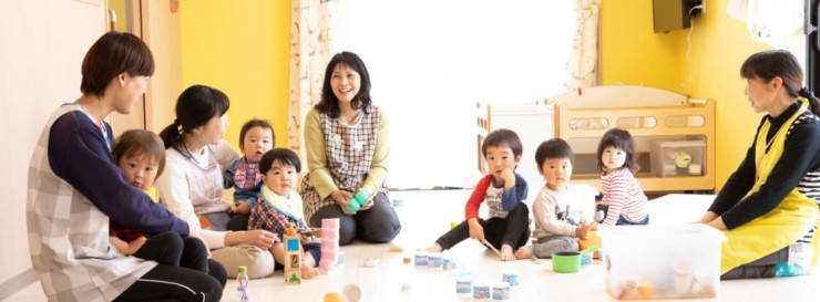 松戸牧の原病院　保育園の様子