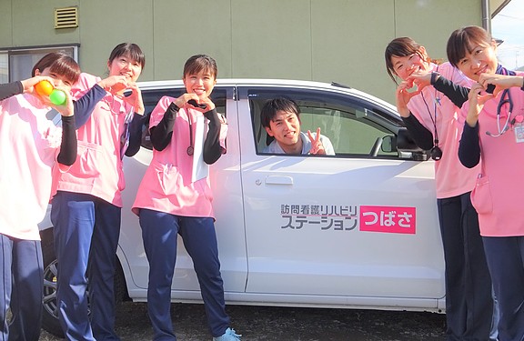 訪問看護リハビリステーションつばさ　職場風景