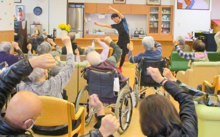 デイサービス　さんすまいる唐原　業務風景