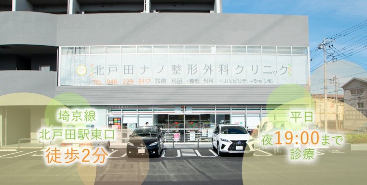 北戸田ナノ整形外科クリニック　外観
